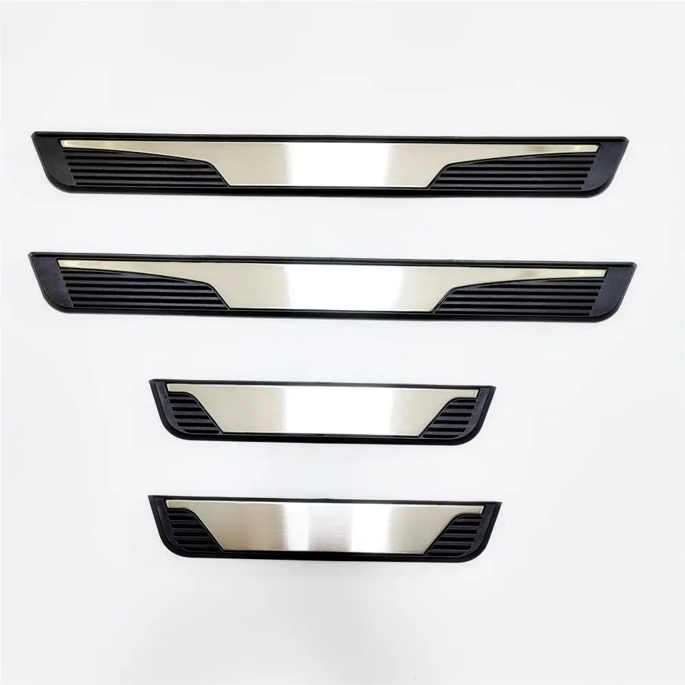 

For Ford F-150 F150 2009-2020 2021 2022 2023 2024 Stainless Door Sill Scuff Plate Guards Welcome Pedal Protector Car Accessories