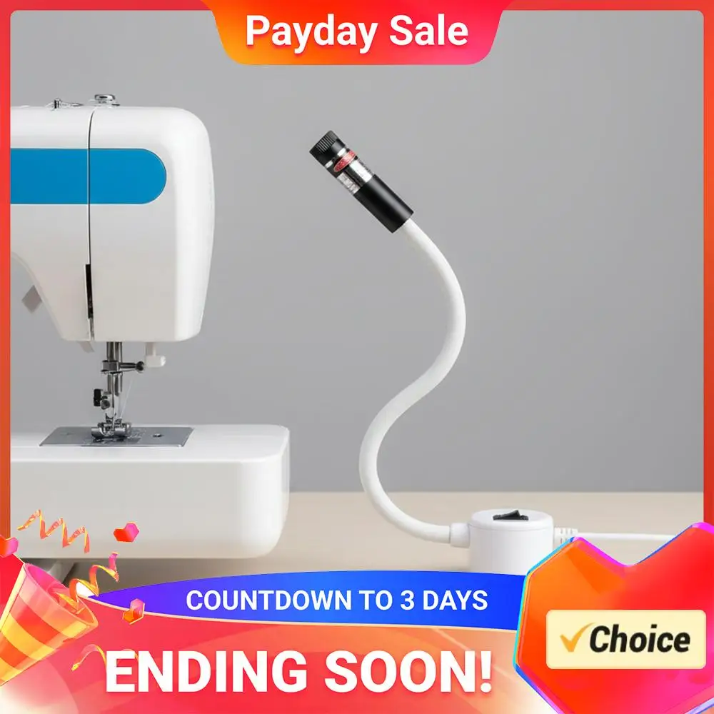 

Красный позиционный светильник с магнитным креплением для швейных машин и квилтинга, для точного шитья без помощи рук