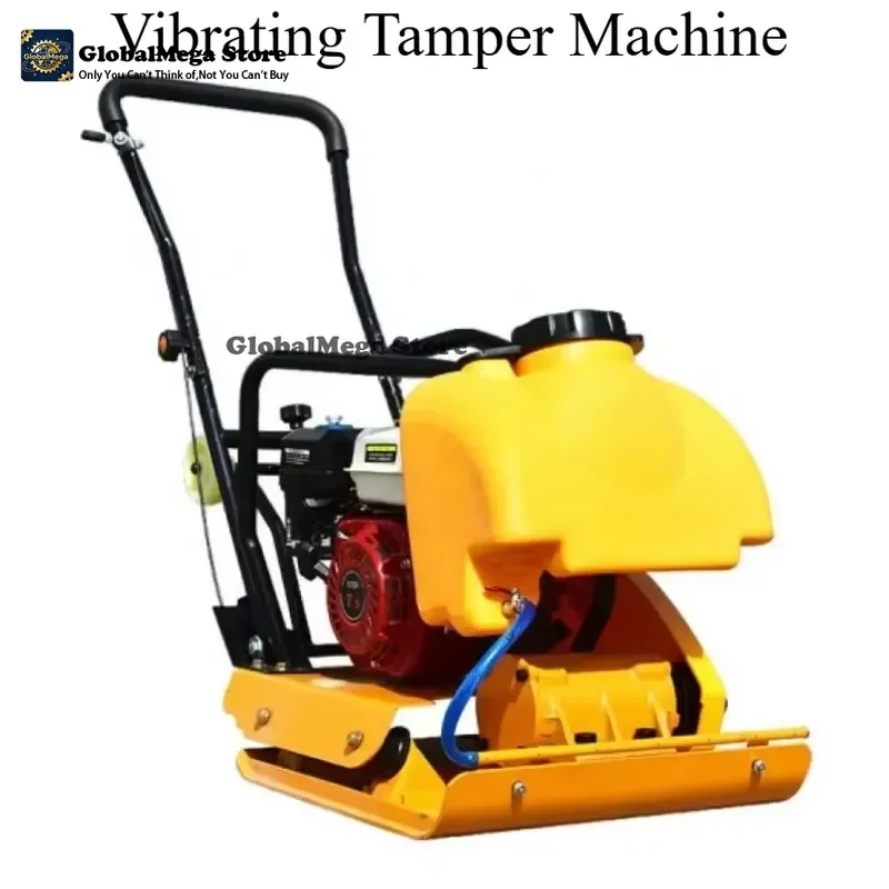 Portable Plate Compactor with Certification and Engine for Construction Rammer Plate Compactor Machine