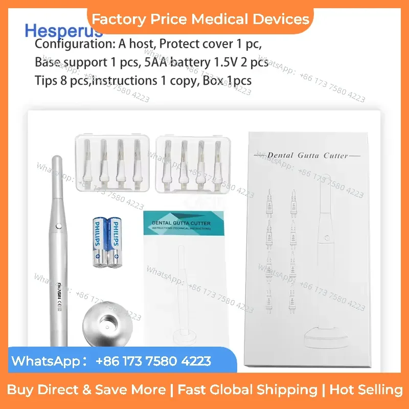2026 Equipment 8 Tips Endo Gutta Cutter Teeth Oral Hygiene Equipment Tooth Gum Cutter fastshippin view 5