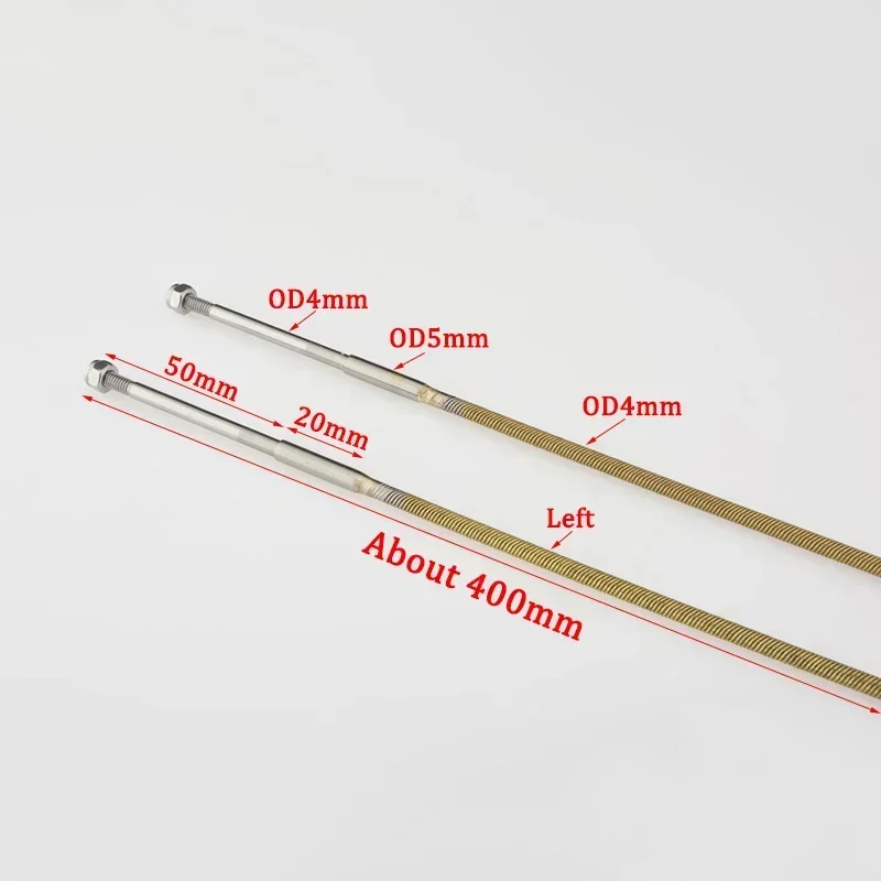 RC Boat Shaft Kit 4mm Flexible Axle  Brass Tube  Plastic Pipe  Drive Dog  Gasket  Prop Nut Or 4mm Flexible Axle For RC Boat