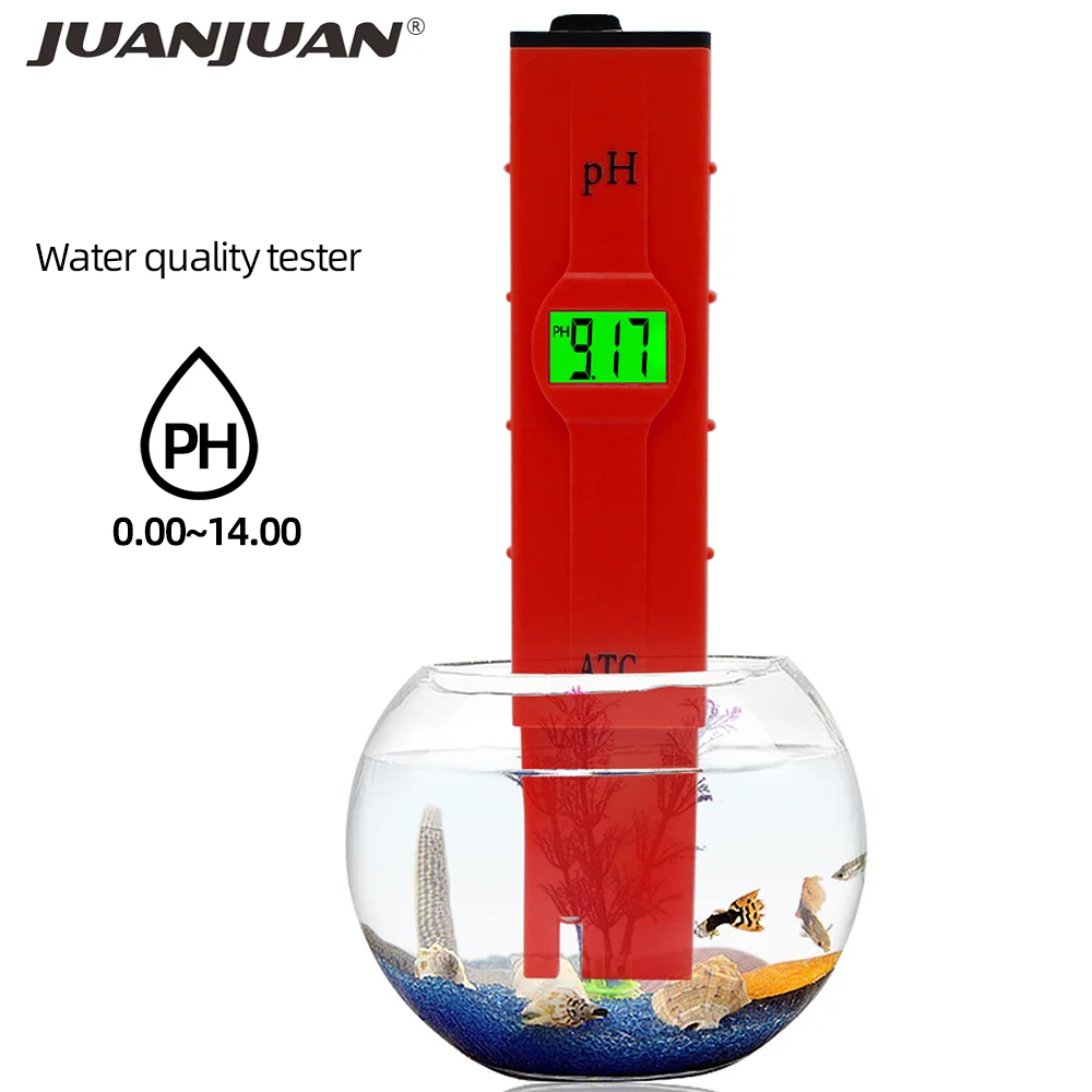 High Accuracy PH Meter LCD Backlight Digital Water Quality Detector Original Pocket Pen Water Analyzer for Drinking Water Pool