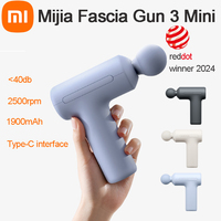 Xiaomi Mijia Fascia Gun 3 mini Outdoor Portable Massage Gun 12kg Thrust Relax Muscle 40db Noise 3-speed Mode Type-C charging