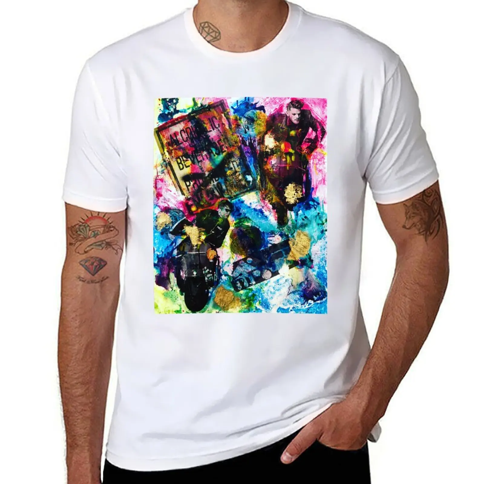 

Alcoholic Beverages Encouraged T-Shirt essential t shirt black cotton t-shirt plain for man package T-Shirt