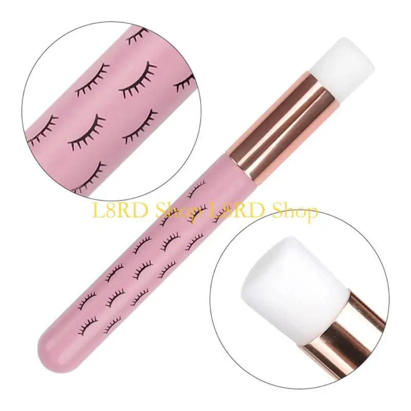 L8RD 3 peças limpeza escova cosmética eficiente limpeza profunda segura para peles sensíveis