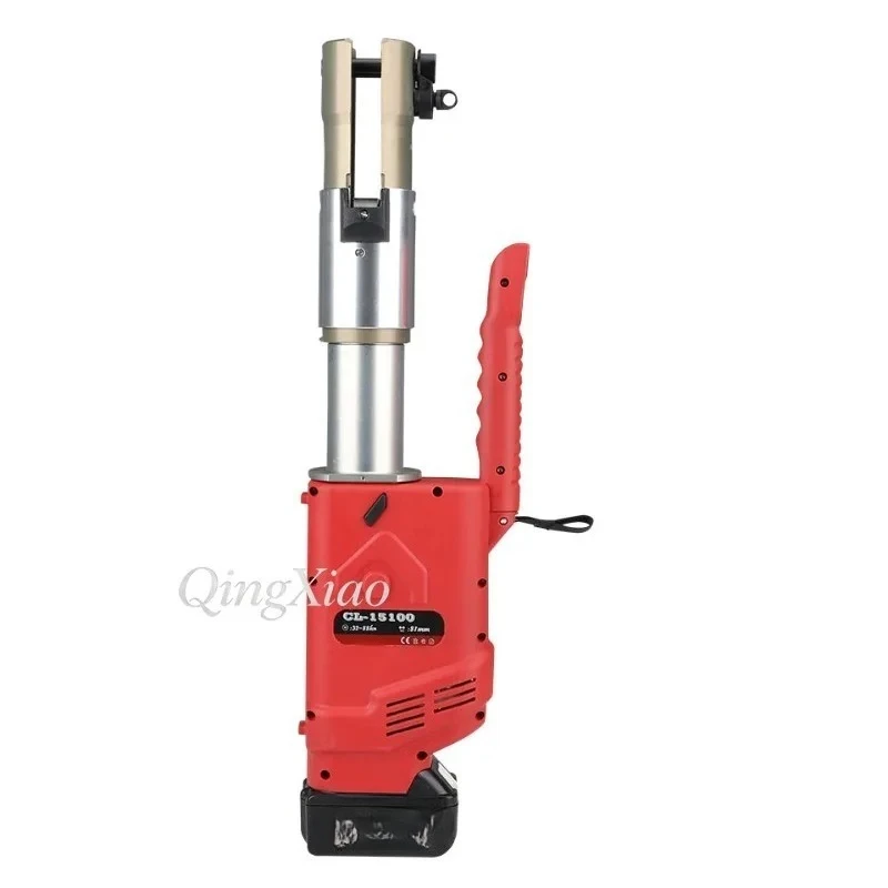 Industrial Cordless Stainless Steel Pipe Press Tool 15-100mm Lithium Battery Ring Press Double Groove For Water Gas Pipe