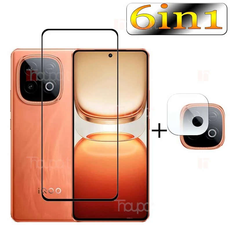 Новая распродажа, полное покрытие для VIVO IQOO Z10 Turbo Pro, закаленное стекло 9H, прозрачная передняя пленка Z10 Turbo pro, мягкая пленка для объектива камеры