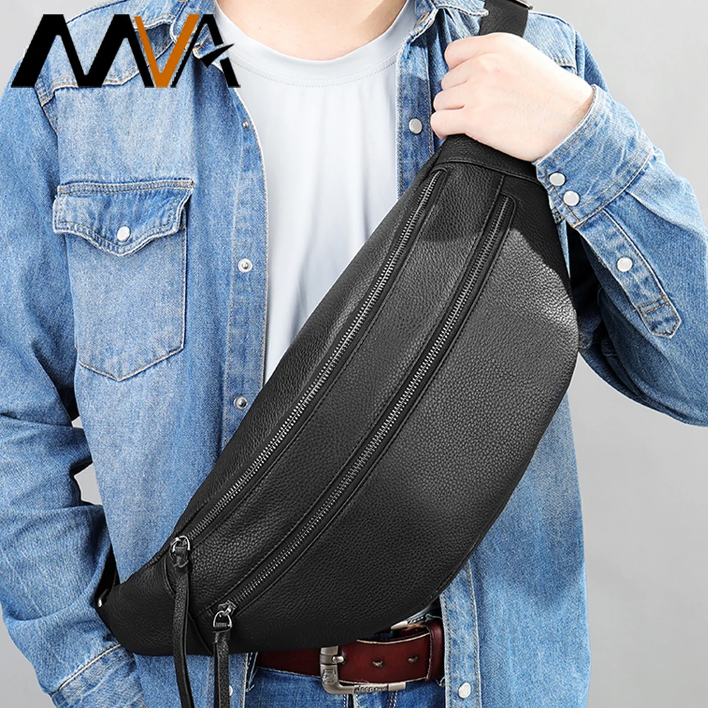 

MVA Riñonera Waist Bag For Men Bolso Hombre Pochete Fanny Pack Para Marsupio Uomo Sac Banane Belt Bauchtasche Heuptas Heren New