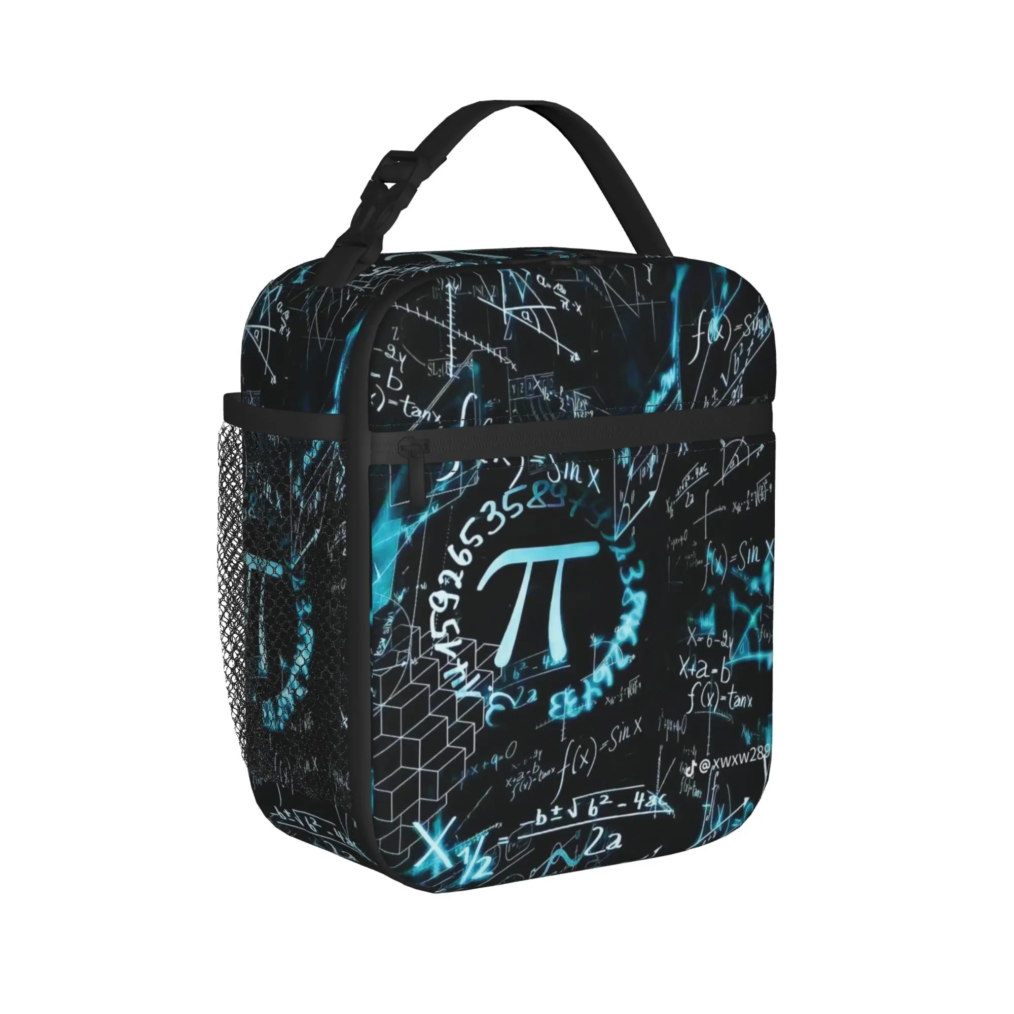 Insulated Lunch Box 3.14 pi Math Product  Storage Food Box Unique Design Thermal Cooler Lunch Box For Office