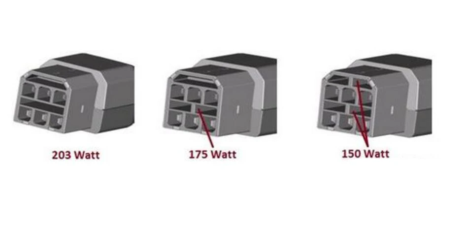 อะแดปเตอร์จ่ายไฟ AC สำหรับเครื่องเล่นเกม Xbox 360 รุ่นปกติ กำลังไฟ 203W/175W/150W รองรับไฟ 110V/220V