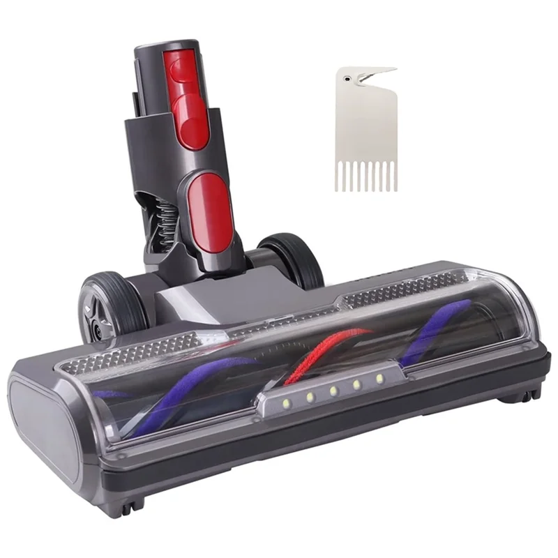 【Coupon!】Vacuum Cleaner With Headlight Brush Head With Front Lights For Hard Floors And Carpet
