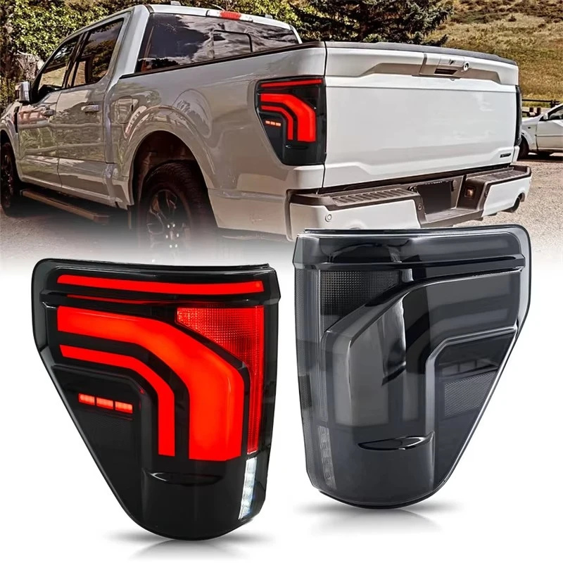 Hinten LED Rückleuchten für F150 F-150 2021 2022 2023 2024 Rückleuchten Dynamische Blinker Bremse Rückleuchten Auto zubehör