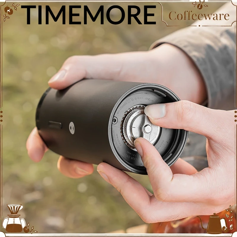 TIMEMORE Whirly 01S Electric Coffee Grinder Portable Automatic Espresso Hand Brew Bean Mini Coffee Mill For Home Outdoor Use