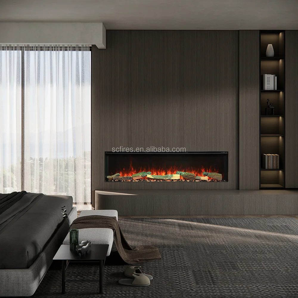 

71 "1800 мм камины 7 цветов светодиодный RGB пламя техническая вставка украшение 1500 Вт/2000 Вт/3000 Вт нагреватель ETL/CE/IEC/UKCA сертифицирован