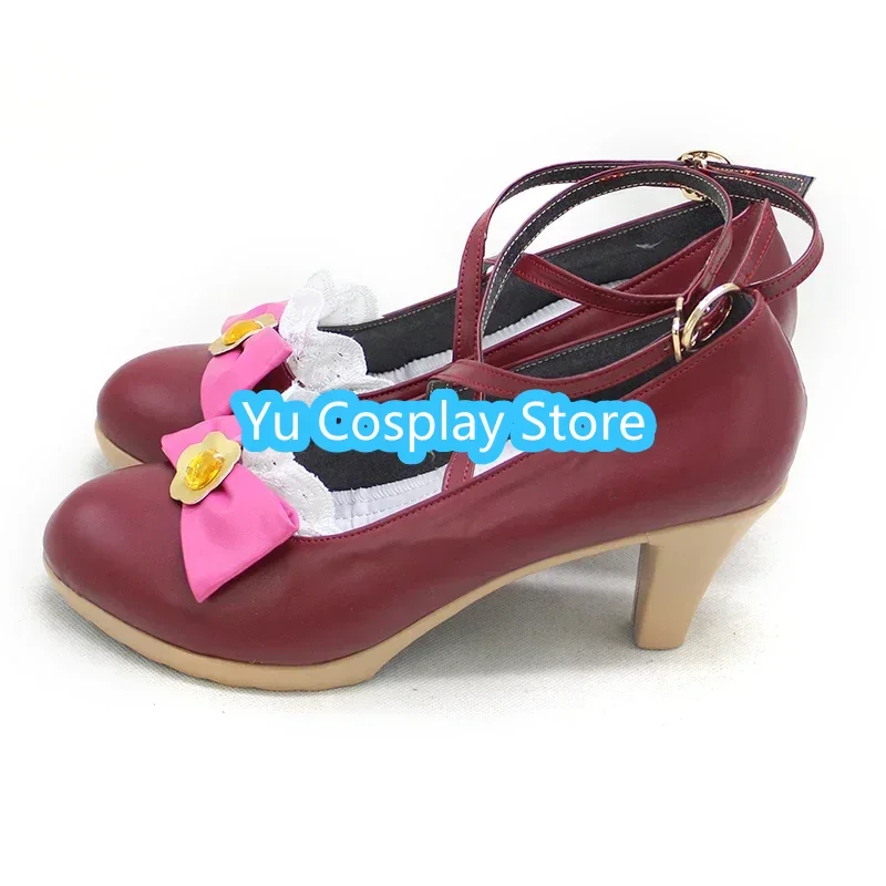 Chaussures de Cosplay Shimamura Uzuki en Cuir PU, Bottes de Carnaval d'Halloween, sur Mesure, Couleurs Brillantes