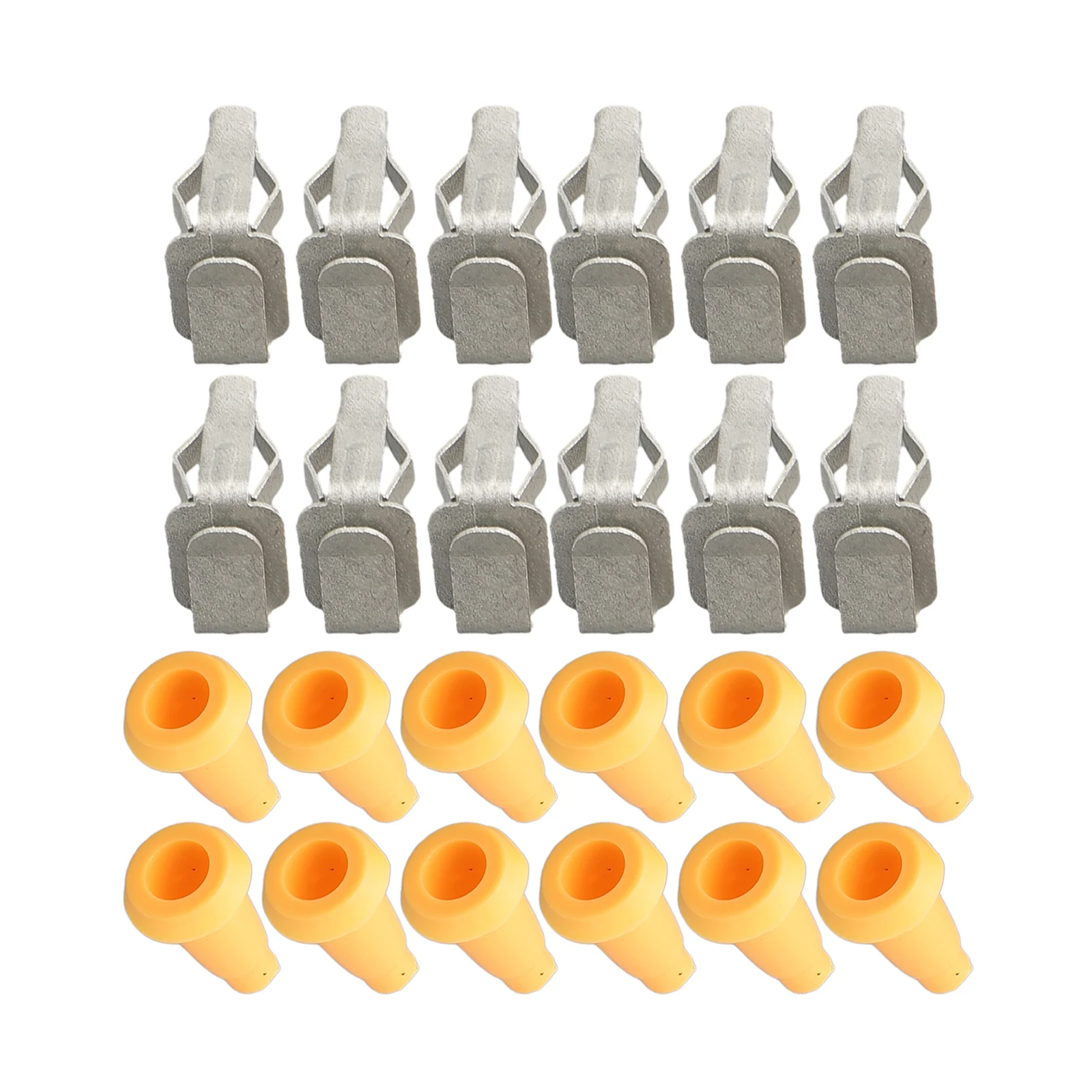 24Pcs/Kit Front Door Panel Frame Plugs Door Panel Clips For Chevy For Camaro 4853962 4500027 Replace Car Accessories