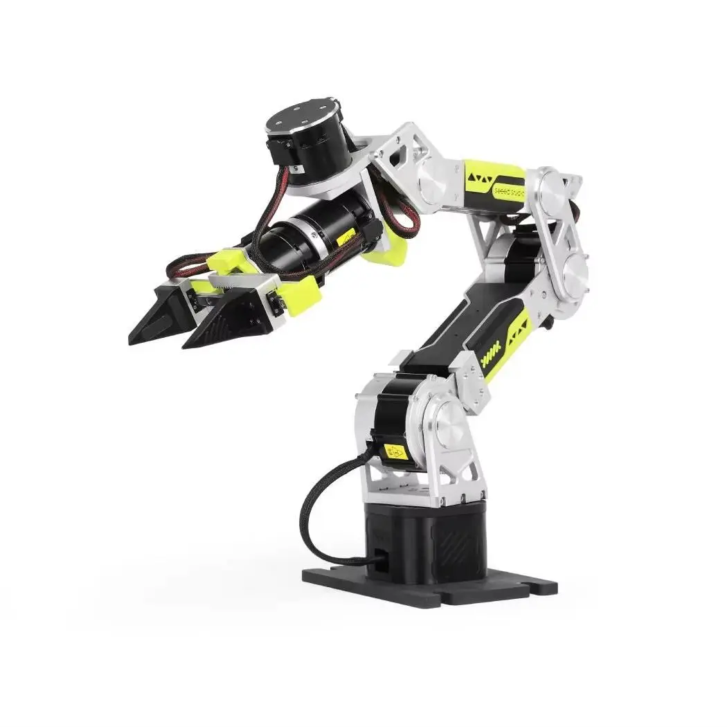 reBot Arm B601-RS 6+1DOF Open Source Robotic Arm Kit with Gripper ROS1/ROS2 Python SDK for Physical AI Learning