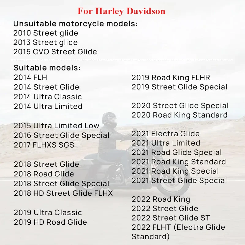Motorcycle shock absorber decorative cover front fork cover for Harley Davidson Touring Electra Street Road Glide Road King 6