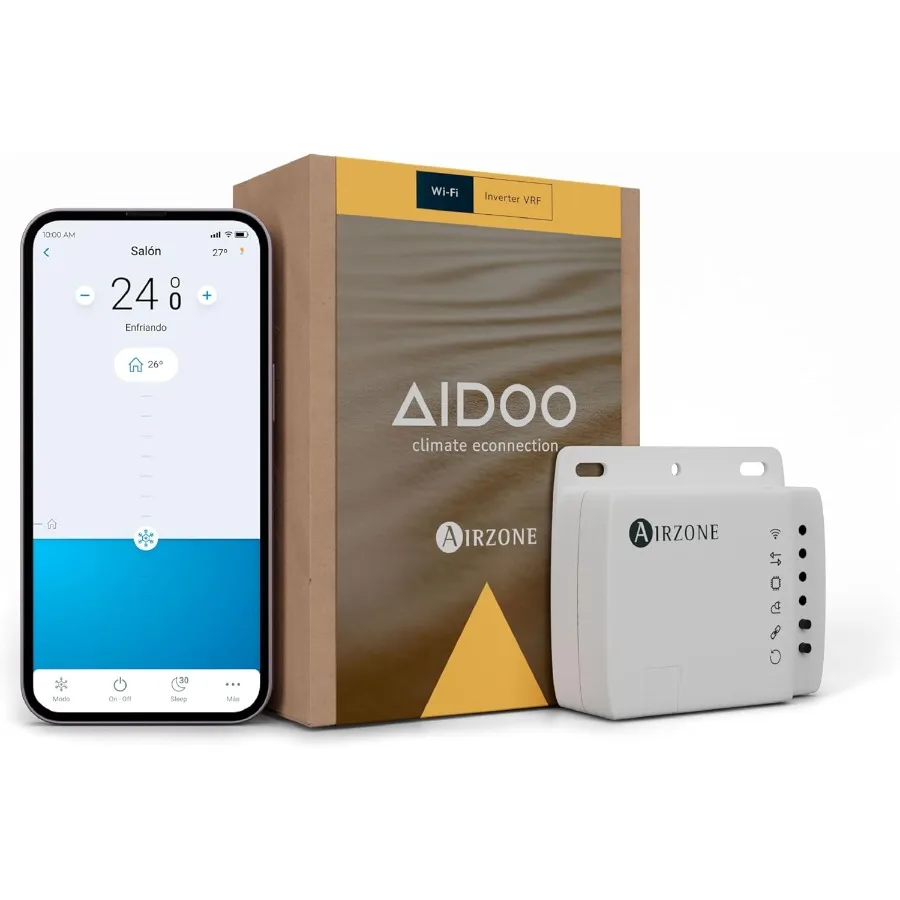

AIRZONE Aidoo WiFi Control for Air Conditioning Compatible with DAIKIN Sky Air/VRV AZAI6WSCDA1 Remote AC Control and App Schedu