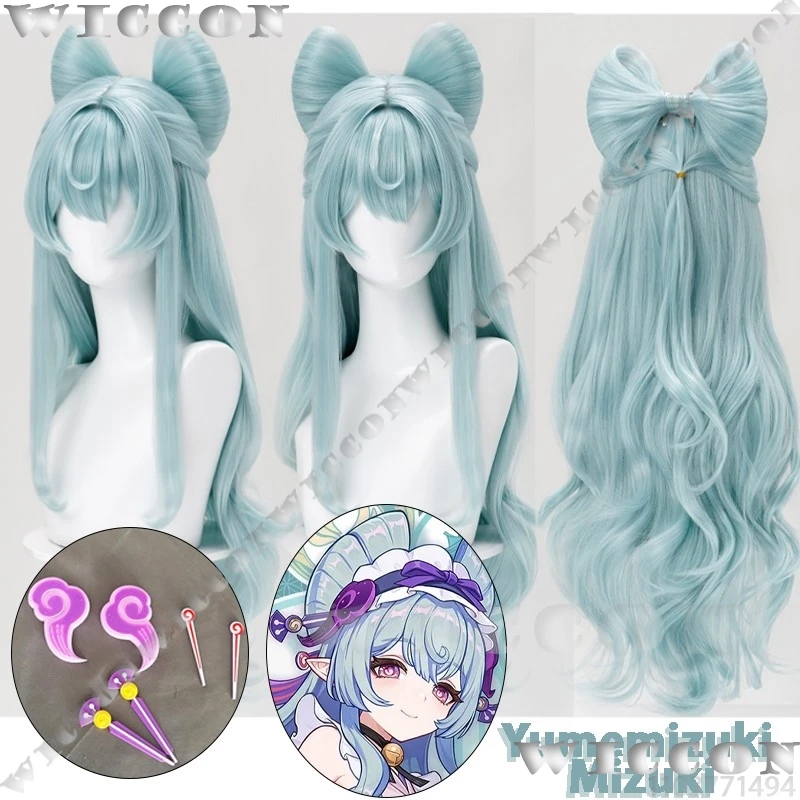 Yumatisuki Mizuki jeu Genshin Impact Cosplay accessoire perruque épingle à cheveux chapeaux mignon fille femmes Halloween fête jouer Roleplay personnalisé