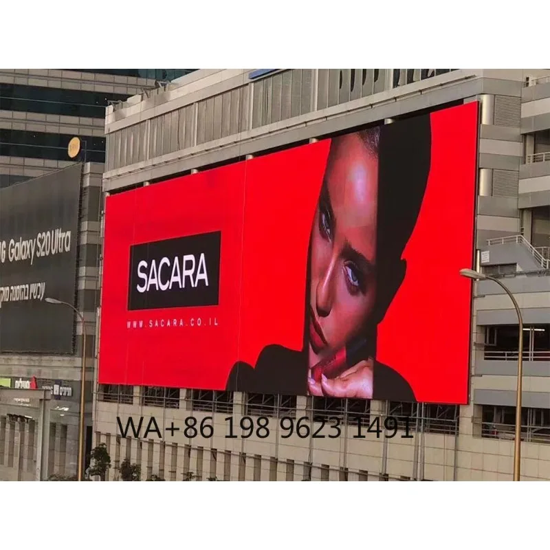 IP65 Rated 3D Digital Advertising Board Outdoor LED Video Wall Panel SDK Supported for Architectural Commercial Display