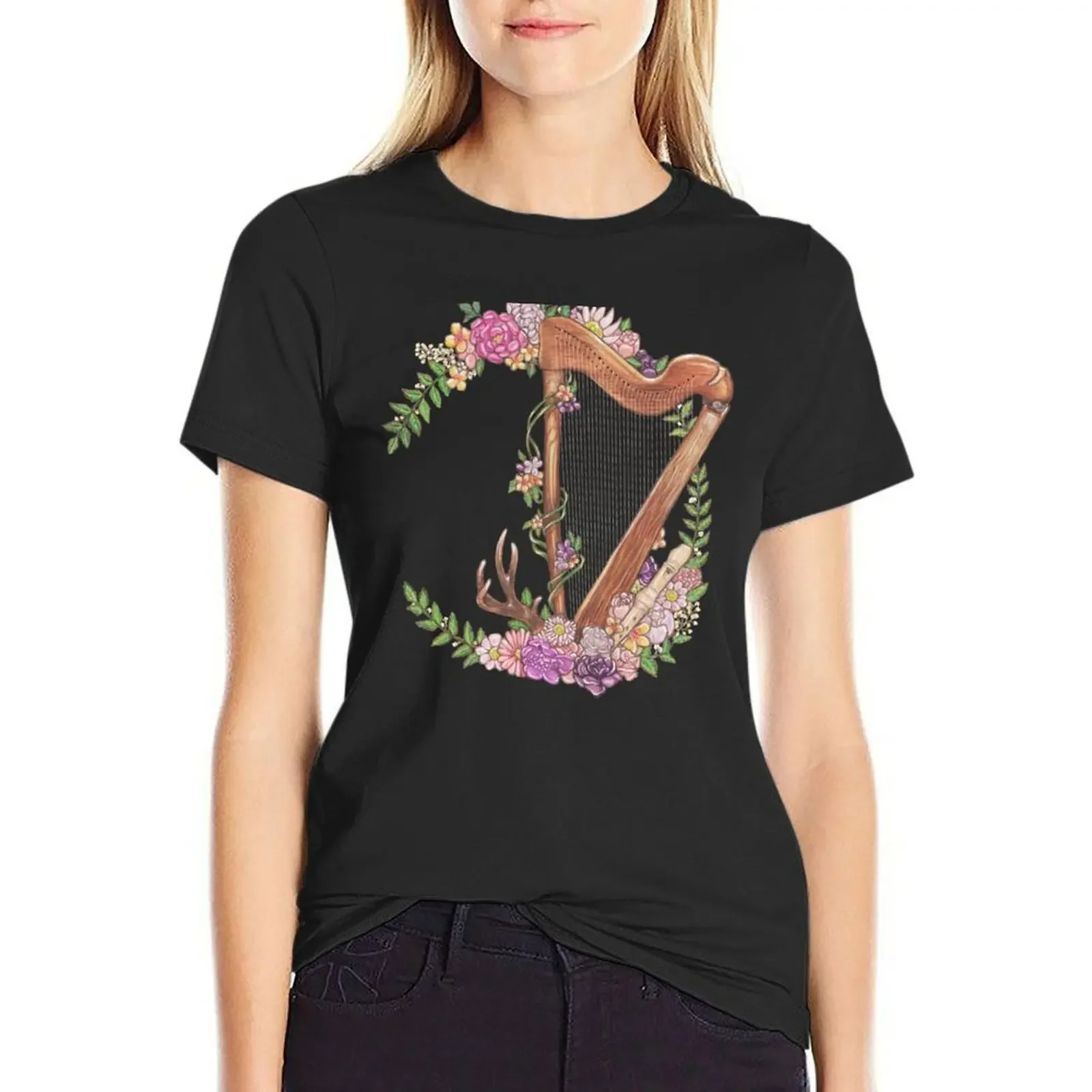 

Merrigan Logo T-Shirt customs quick drying tees animal print Womens clothing