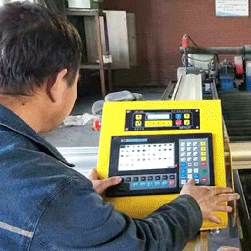 220V Flame Cutter MS-1530HDX Portable CNC Plasma and Flame Dual Function Cutter Rail and Steel Plate Cutting Nozzle