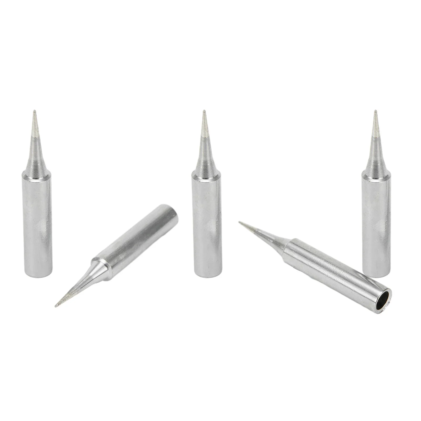 5PCS Soldering Iron Tip Pure Copper 900M-T Soldering-Iron Head Inside Hot Bare Copper Electric Soldering Iron Welding Tools