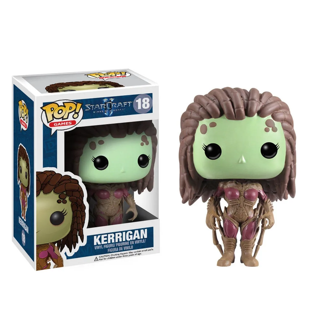 Funko Pop Games Starcrafts- Kerrigan #18 Vinyl Action Figure Toys Dolls Kids Gifts