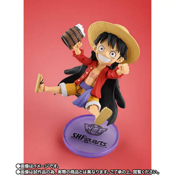 

【In Stock】Bandai Soul Limited One Piece WCF×SHF Monkey D Luffy Action Figure Anime Model Toy Collection Gift Ornament