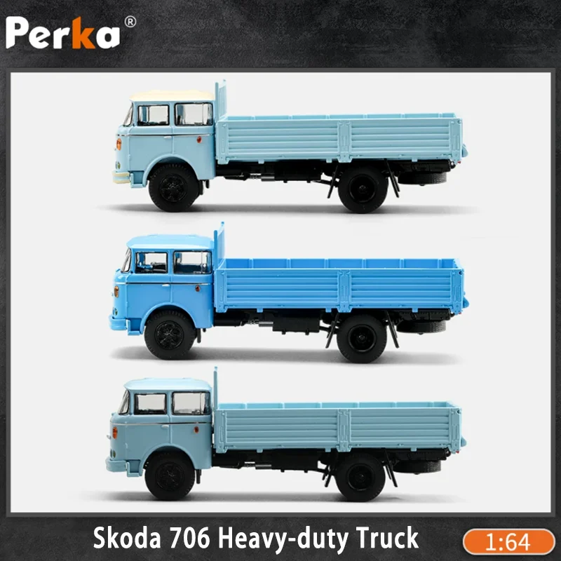 

Perka Diecast 1:64 Scale Skoda 706 Heavy-duty Truck Alloy Simulation Vehicle Model Collection Souvenir Adult Boy Holiday Gift
