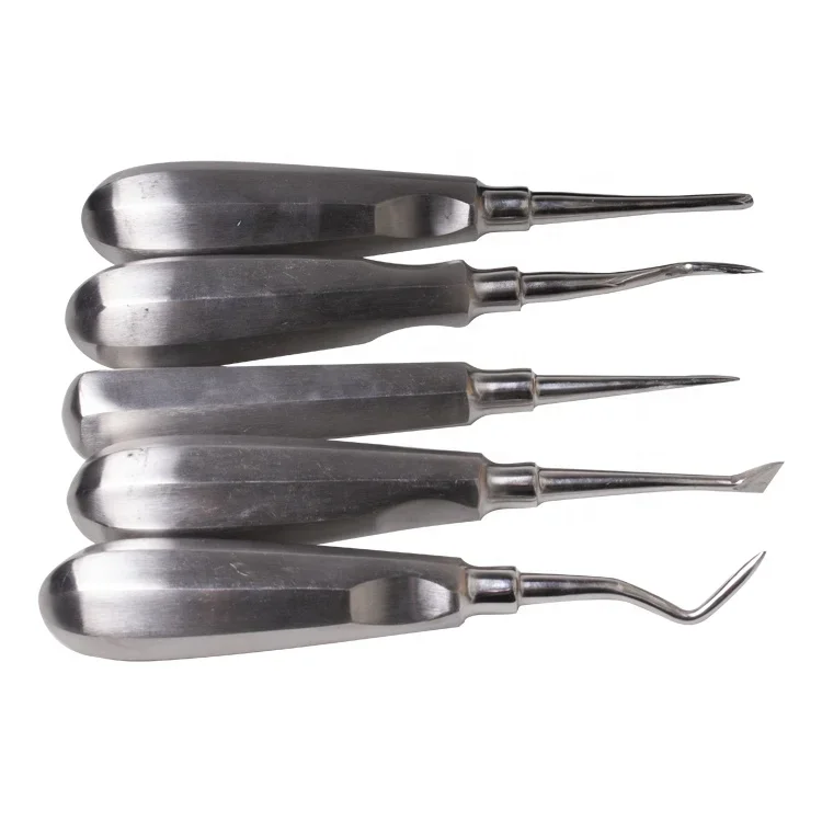 10/13 Pcs Dentals Luxating Curved Root Lift Elevators Tooth Extraction Forceps Oral Surgery Implants Instruments/Teeth Treatment