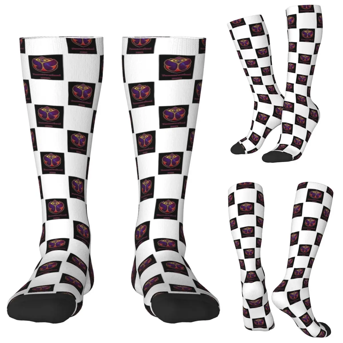 

Ковбойские носки Tomorrowland для взрослых, чулки в стиле Харадзюку, всесезонные длинные носки, аксессуары для мужчин и женщин, подарок на день рождения