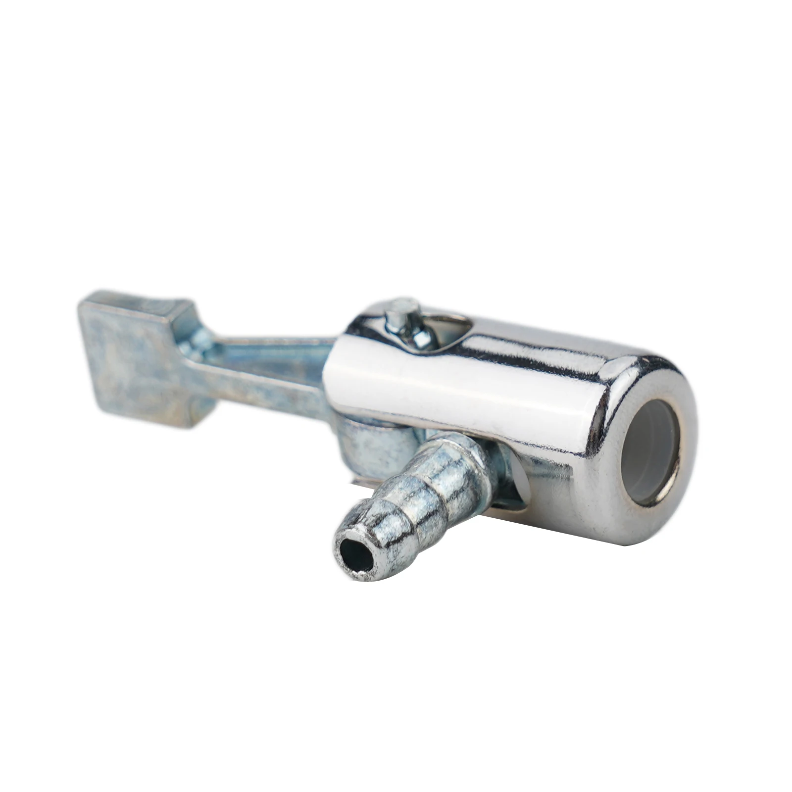 Practical High Quality Hot Sales Useful Inflator Pump Adapter Accessories For Car Bike Hose Valve Metal Silver