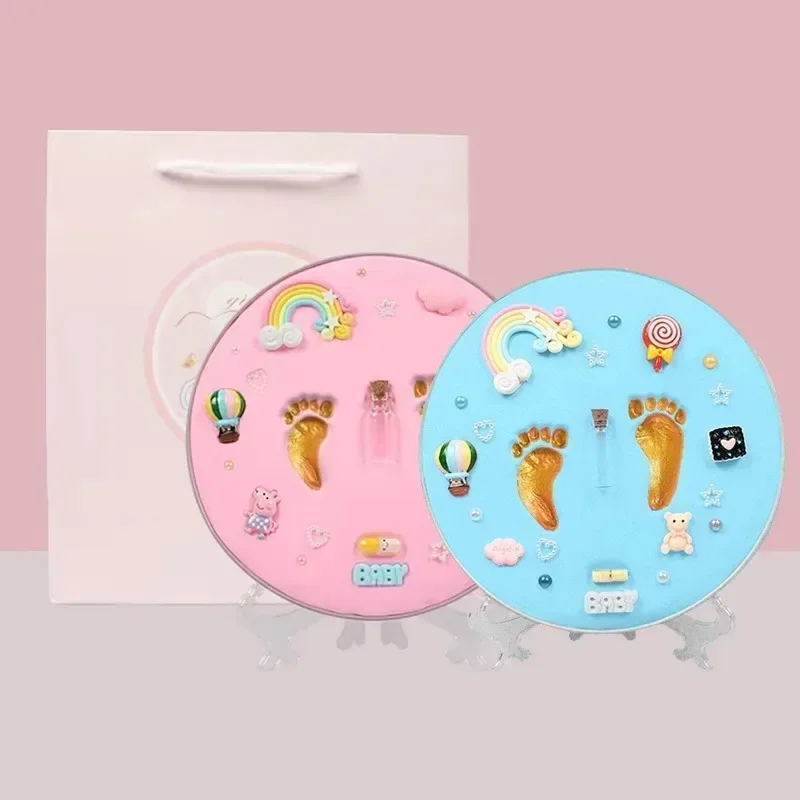 Reece Studio Kit de Lata de Argila para Bebês Todo o Dia – Máquina de Impressão de Mão ou Pegada para Recém-Nascidos – Lembrança de Impressão de Review