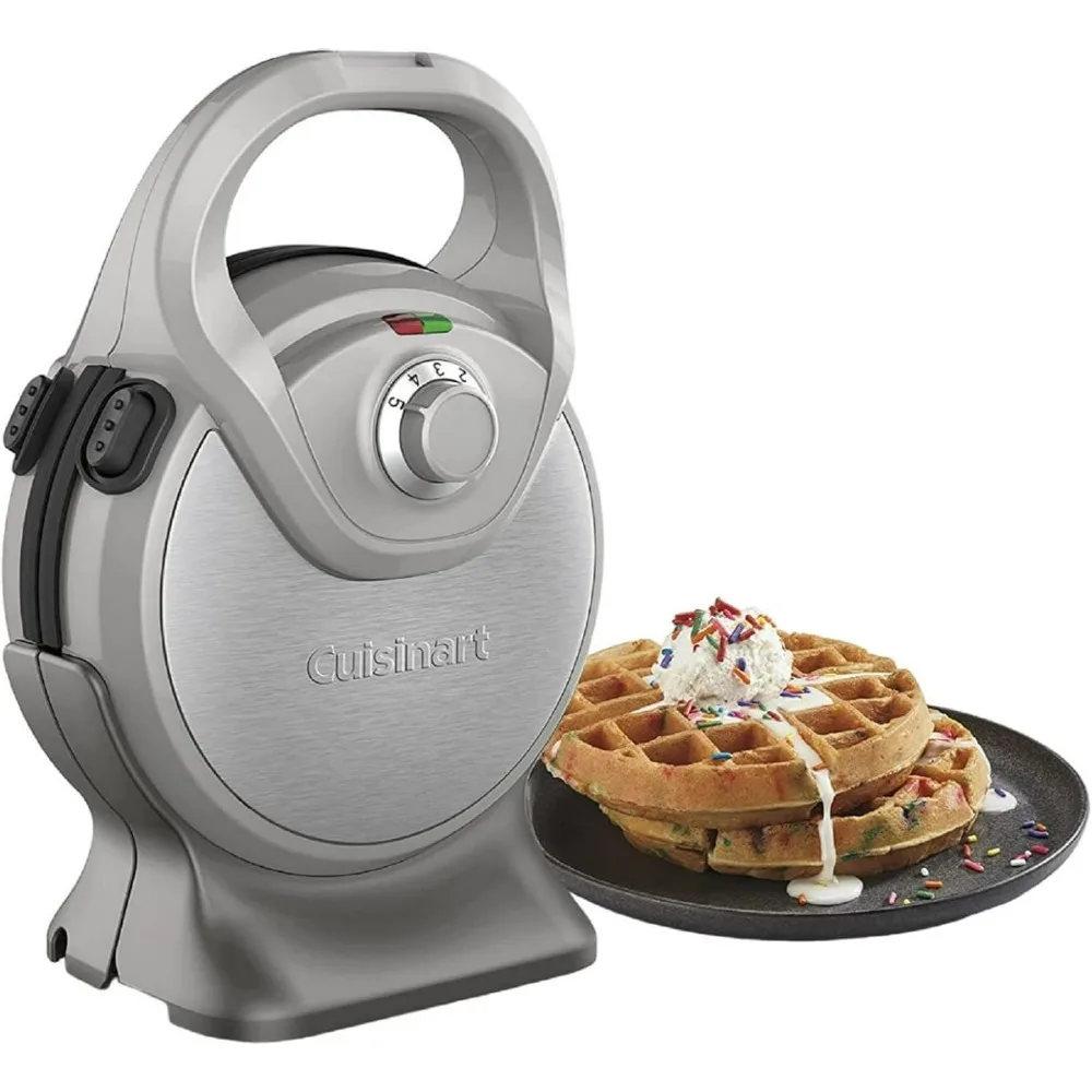 Double Belgian Waffle Maker - Round