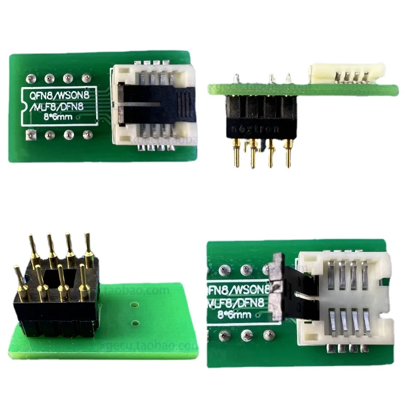 

Оригинальный адаптер QFN8 WSON8 MLF8 К DIP8, сжигающая розетка 6*5 или чип 8*6 мм