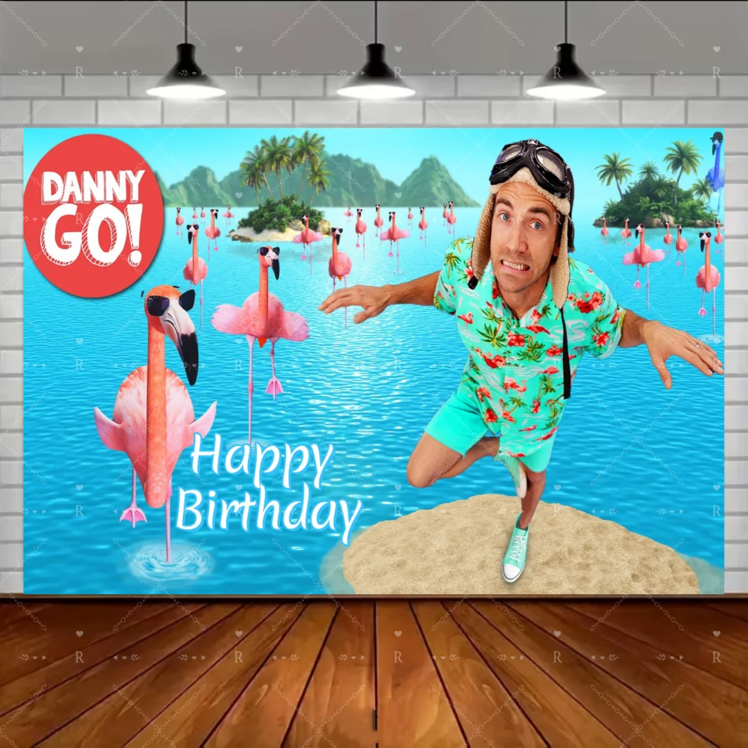 Danny Go Themen-Fans Geburtstags-Tischservice-Set: Tasse, Teller, Tortenaufsatz, Ballons, Banner, Party-Deko, Beliebte Wissenschaftsspielzeuge und Geschenke – Detail 6