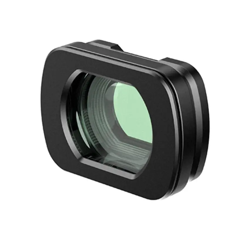 ZIZI для DJI Pocket 3: Совместимый магнитный широкоугольный фильтр-увеличитель – Двусторонний HD защитный объектив для экшн-камеры, аксессуары