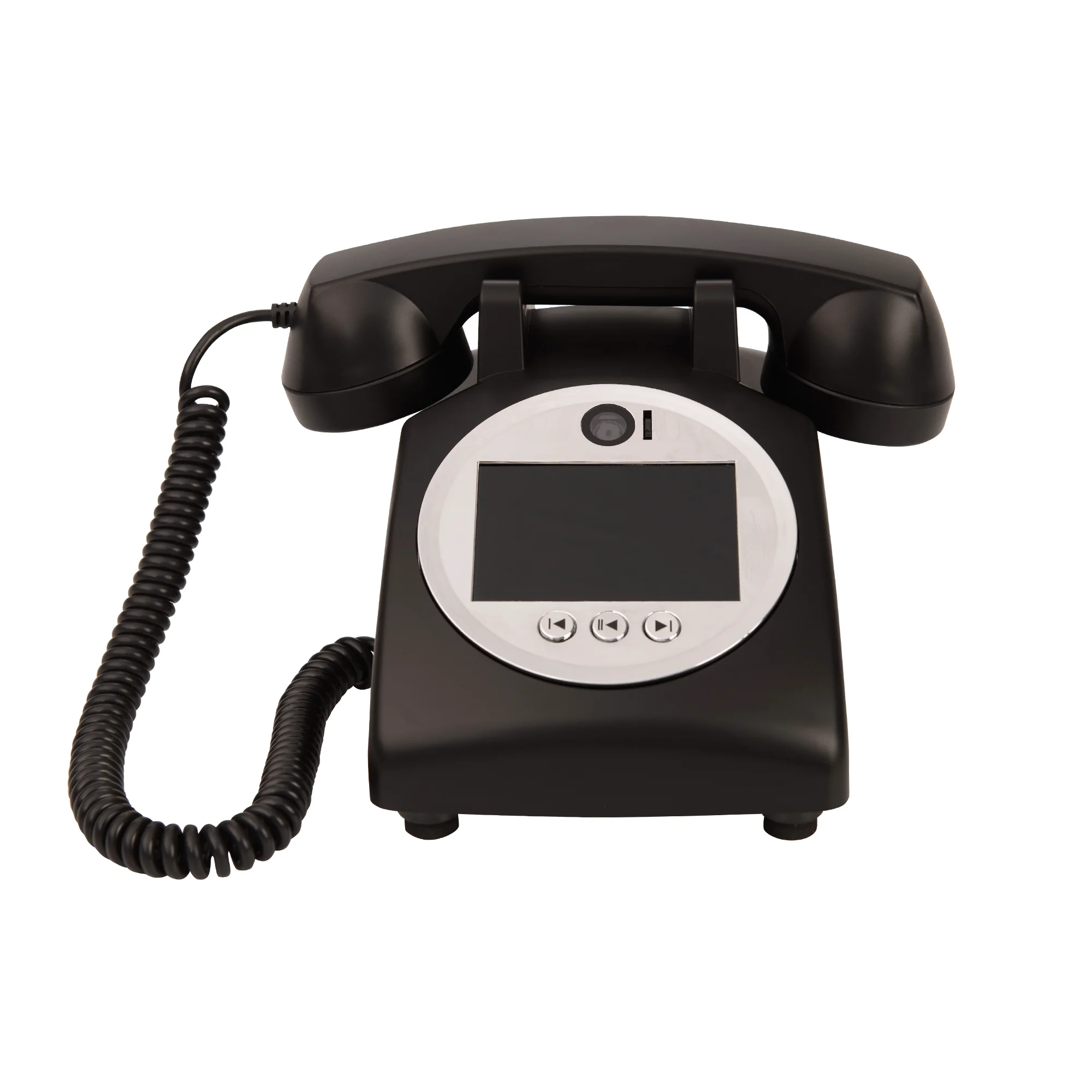 Bruiloftsfeest 32G audio video gastenboek telefoon Retro stijl retro telefooncel bericht opname video audio gastenboek telefoon