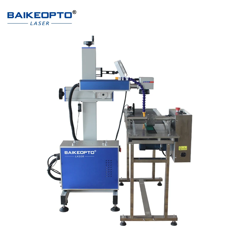 Multifunctional Quality Assurance Laser Marking Machine Portable Markers 60w 50w 30w Split Fiber Laser Marking Engraving Machine