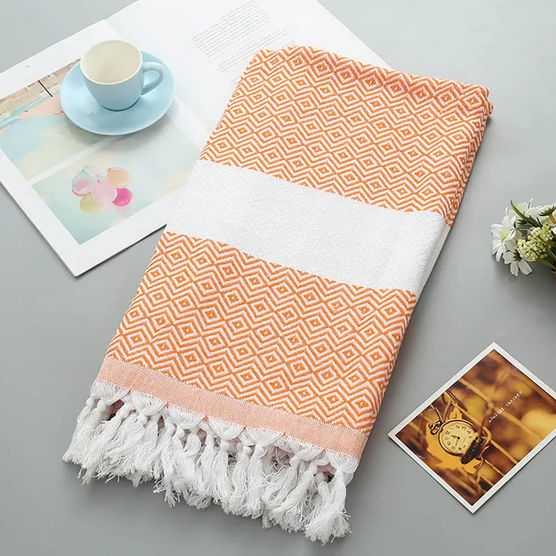 Women Towel Soft Winter Large With Bath Cloth Sports Scarf Beach Tassel Terry Peshtemal Extra Sauna Adult Turkish