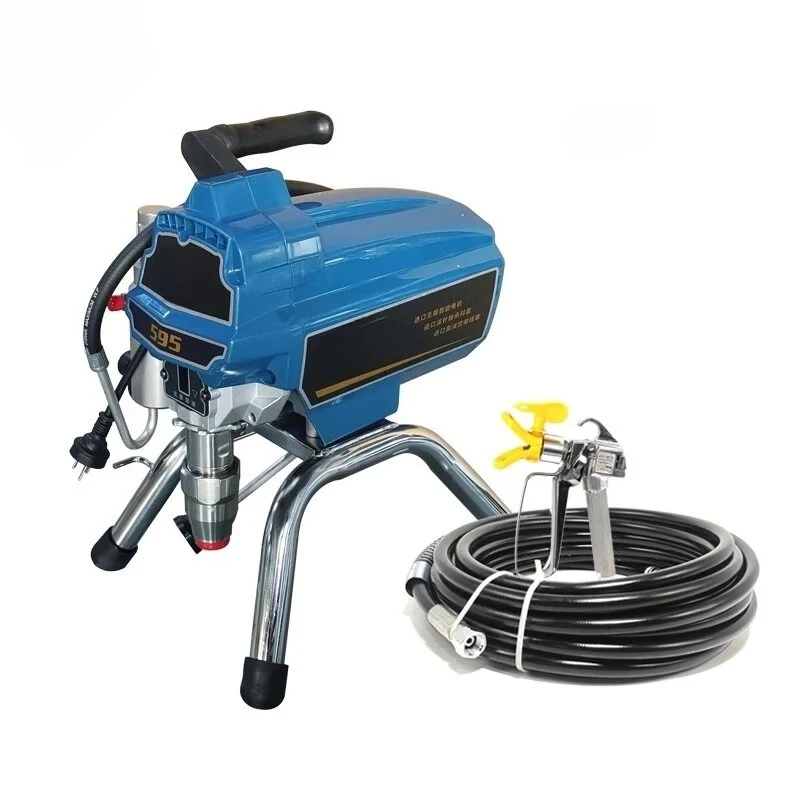 Electric Airless Paint Sprayer Machine 110v 2200w 3L/min 595 Wall Putty Hvlp