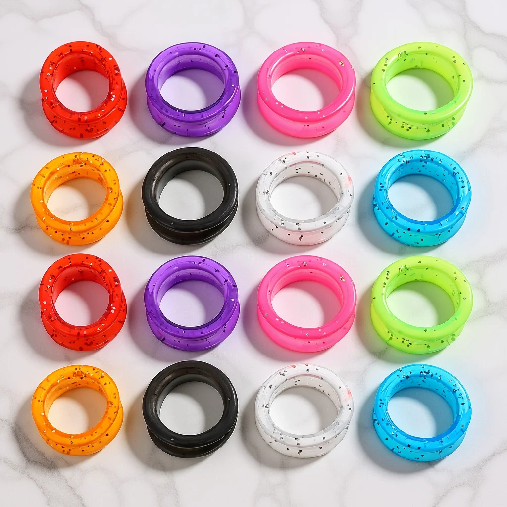 

16 шт. силиконовые кольца на палец для парикмахерских ножниц, нескользящие ручки, вставки, парикмахерские ножницы для укладки, аксессуары, кольцо для большого пальца