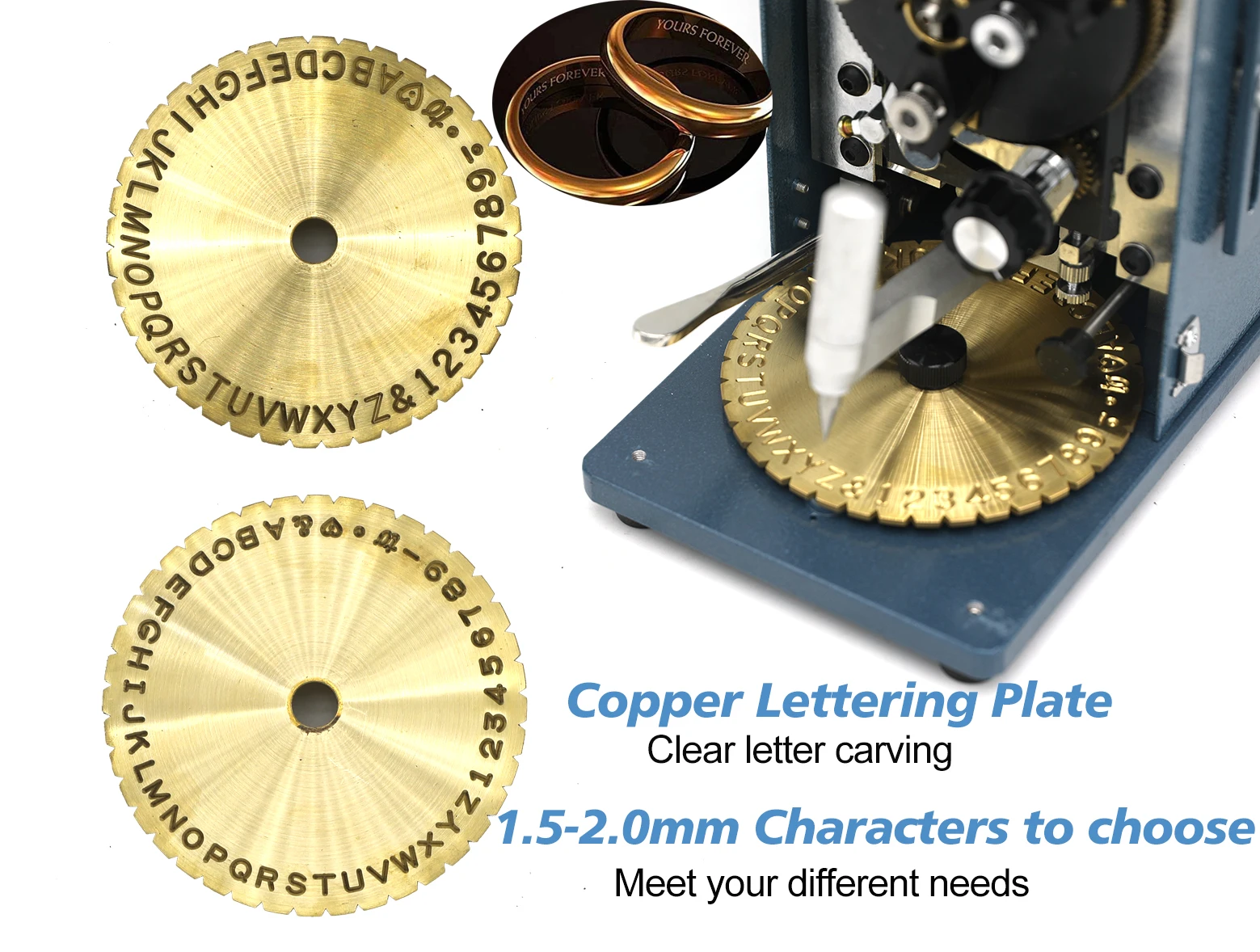 ジュエリーデザイン彫刻機 指輪刻印機 指輪内外彫刻機 手動指輪彫刻機