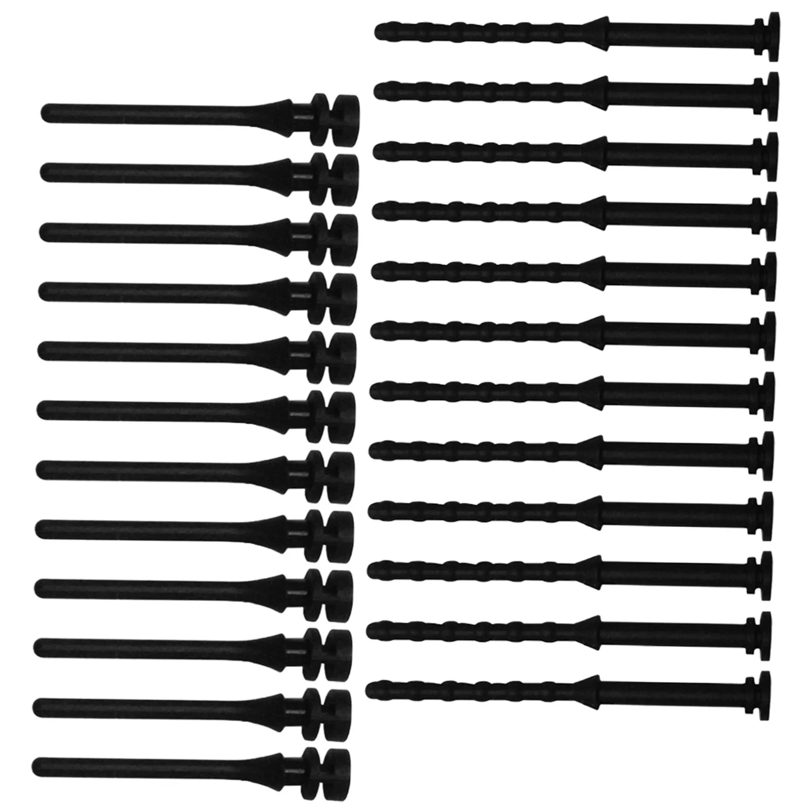 24Pcs Pc Case Silicone Rubber Anti-Shock Screws Computer Fan Noise Reduction Mounting Screws Silicone Rubber Screw