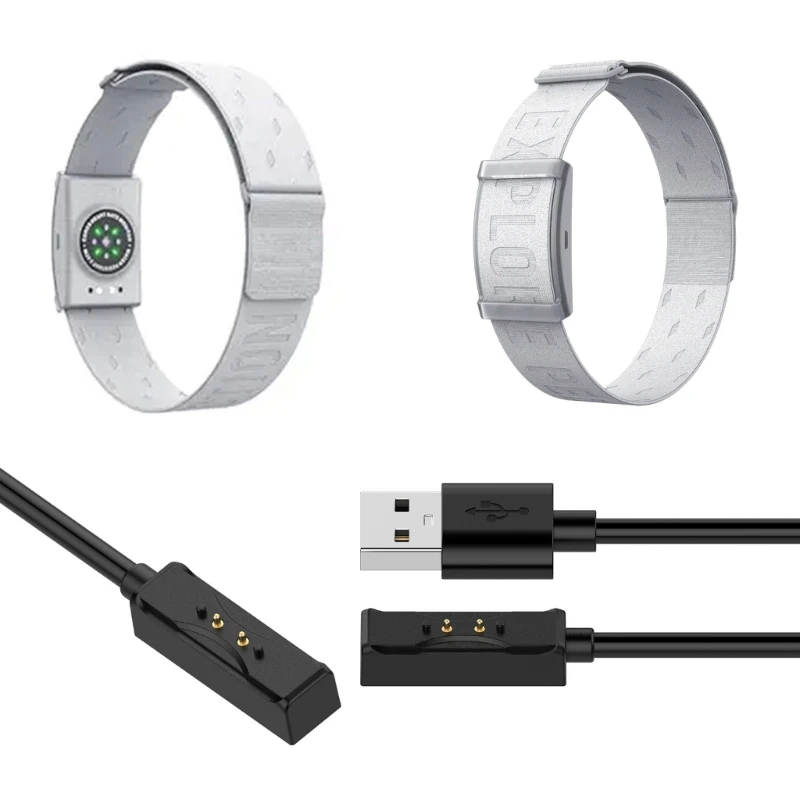 Replacement USB Charger Dock For COROS Heart Rate Arm Magnetic Charging Cradle Cord Base