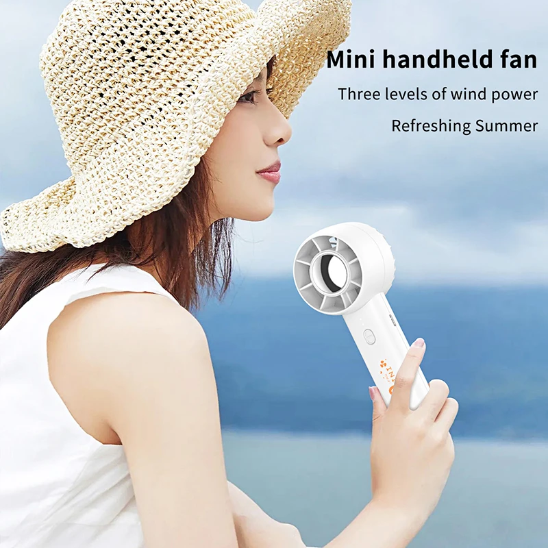 مروحة رذاذ مكيف هواء صغيرة محمولة باليد، مرطب محمول قابل لإعادة الشحن عبر USB، مروحة تبريد رذاذ مرطب للمنزل