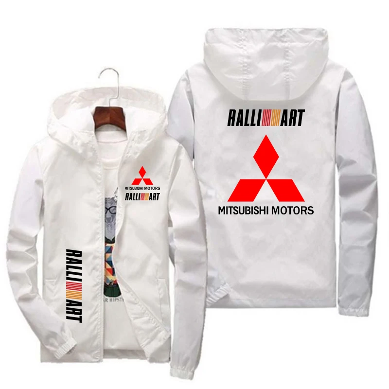 2025 Mitsubishi Racing Team Official Jacket Sports Racing Suit Unisex Oversized Top Evo Retro Sports Casual Jacket S-7XL