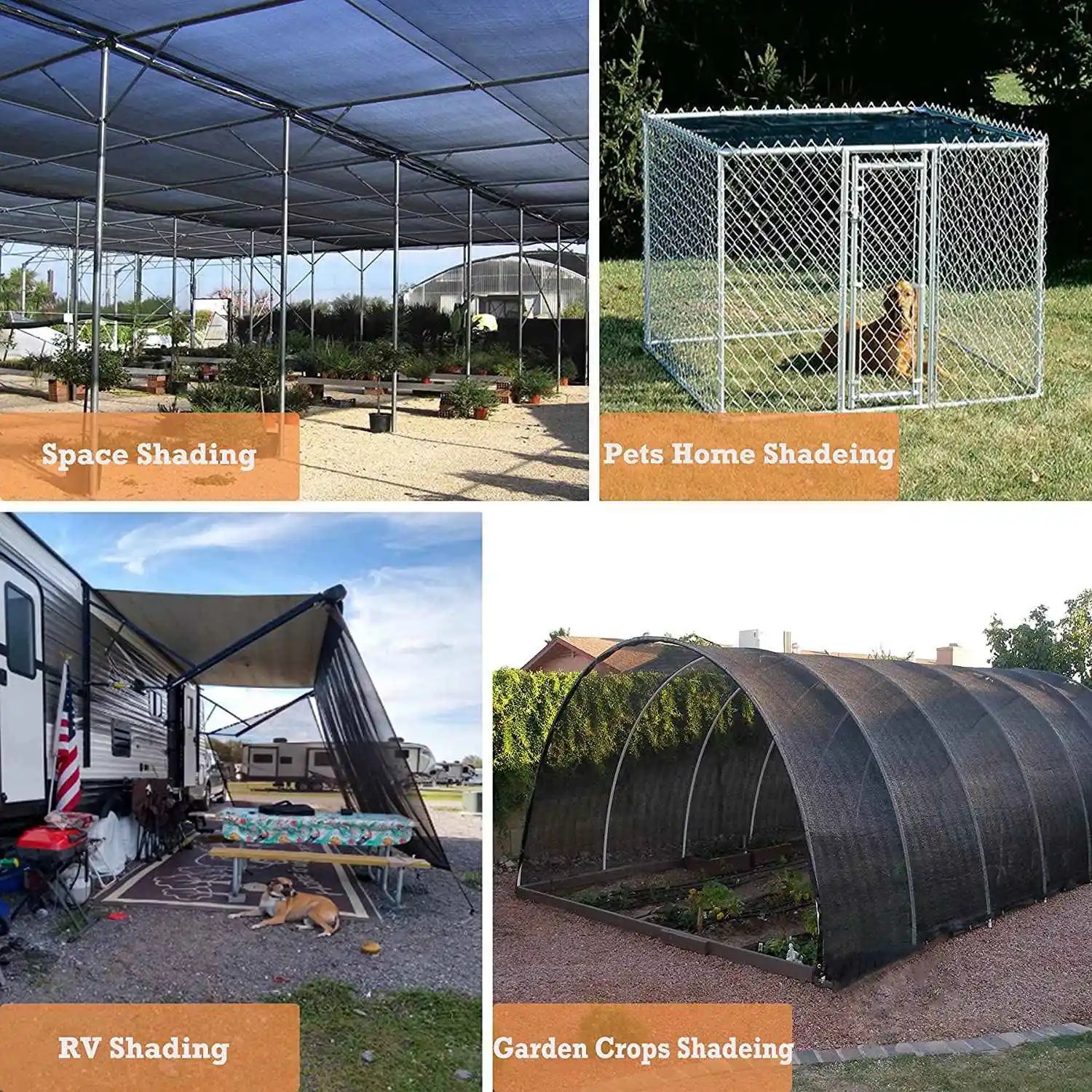 

A88E-50% Black Shade Cloth 10Ft X 15Ft Taped Edge With Grommets Sun Net Mesh For Garden Patio Backyard